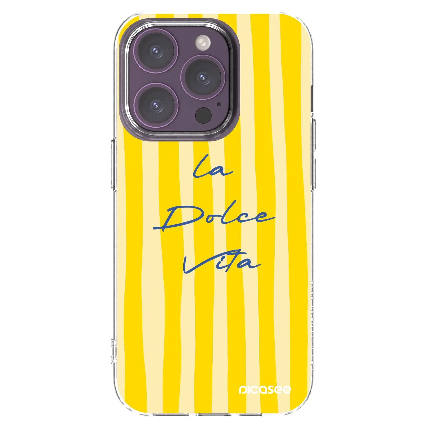 Picasee silikonska prozirna maskica za Apple iPhone 14 Pro - Ladolcevita
