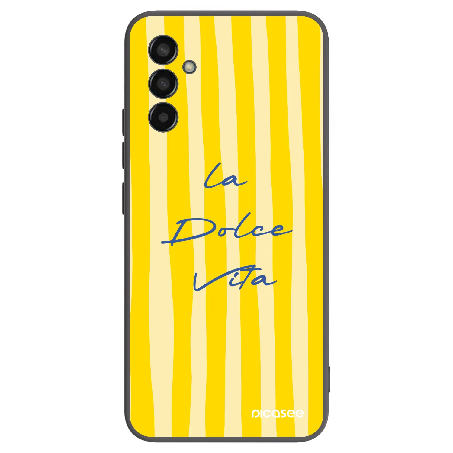 Picasee crna silikonska maskica za Samsung Galaxy M13 M135F - Ladolcevita