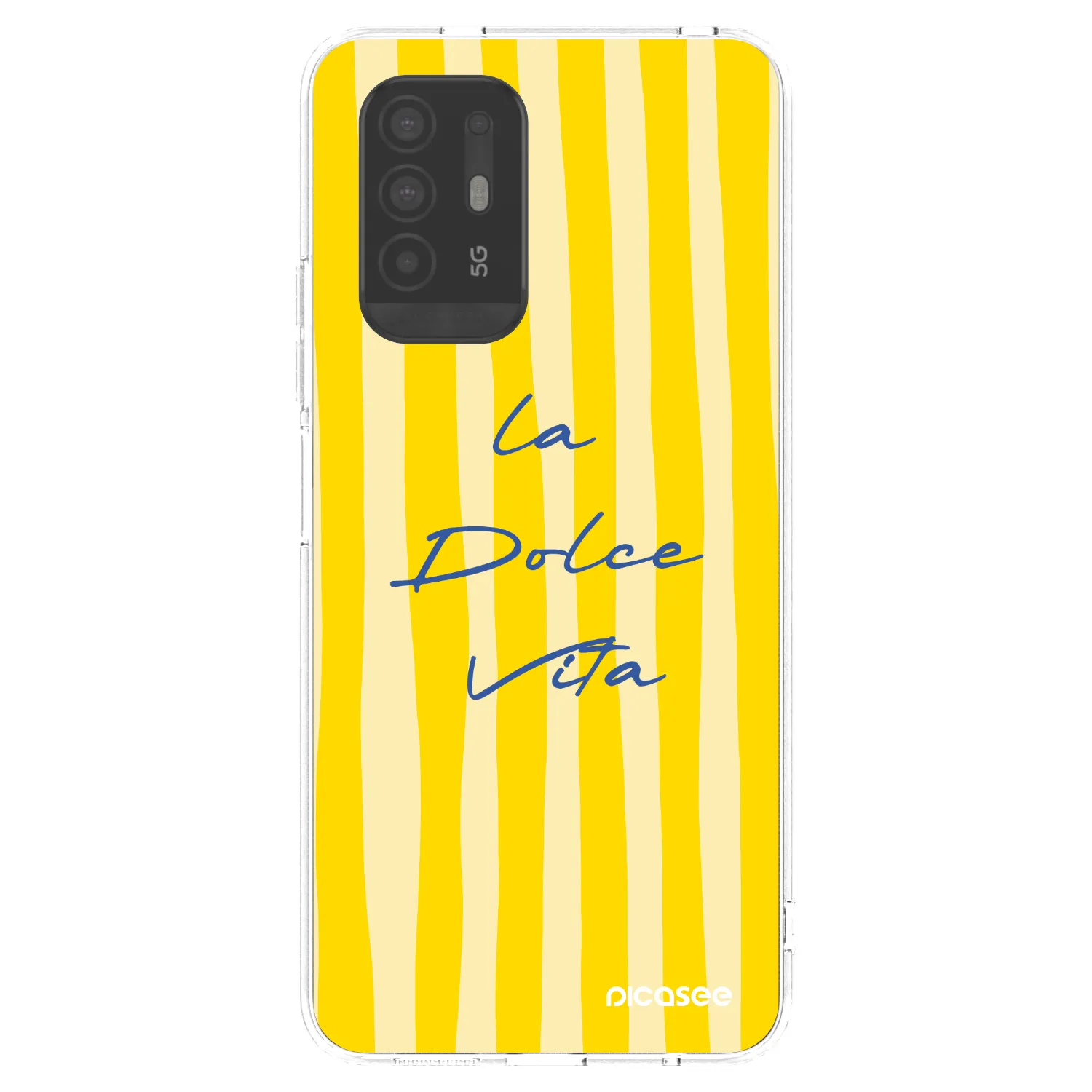 Picasee silikonska prozirna maskica za OPPO A94 5G - Ladolcevita