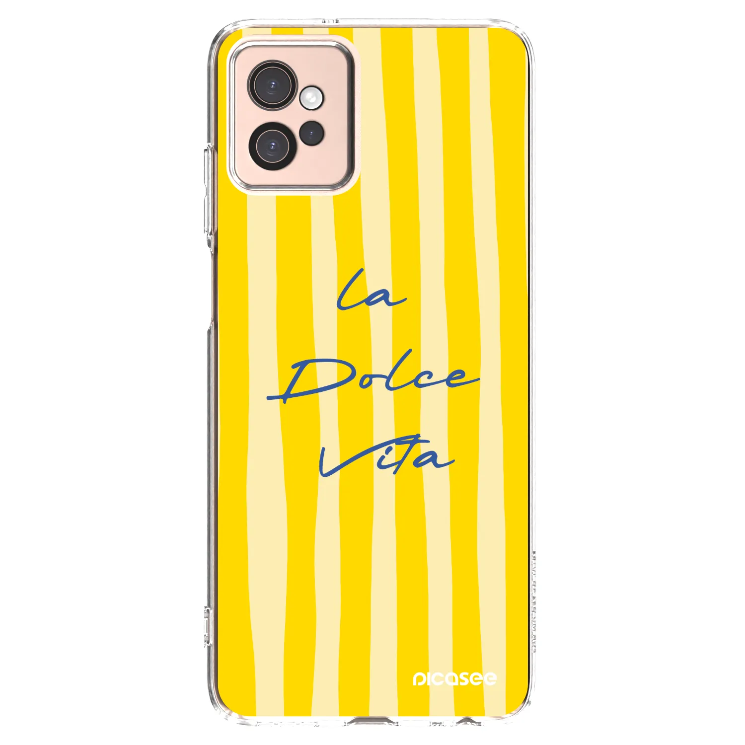 Picasee silikonska prozirna maskica za Motorola Moto G32 - Ladolcevita