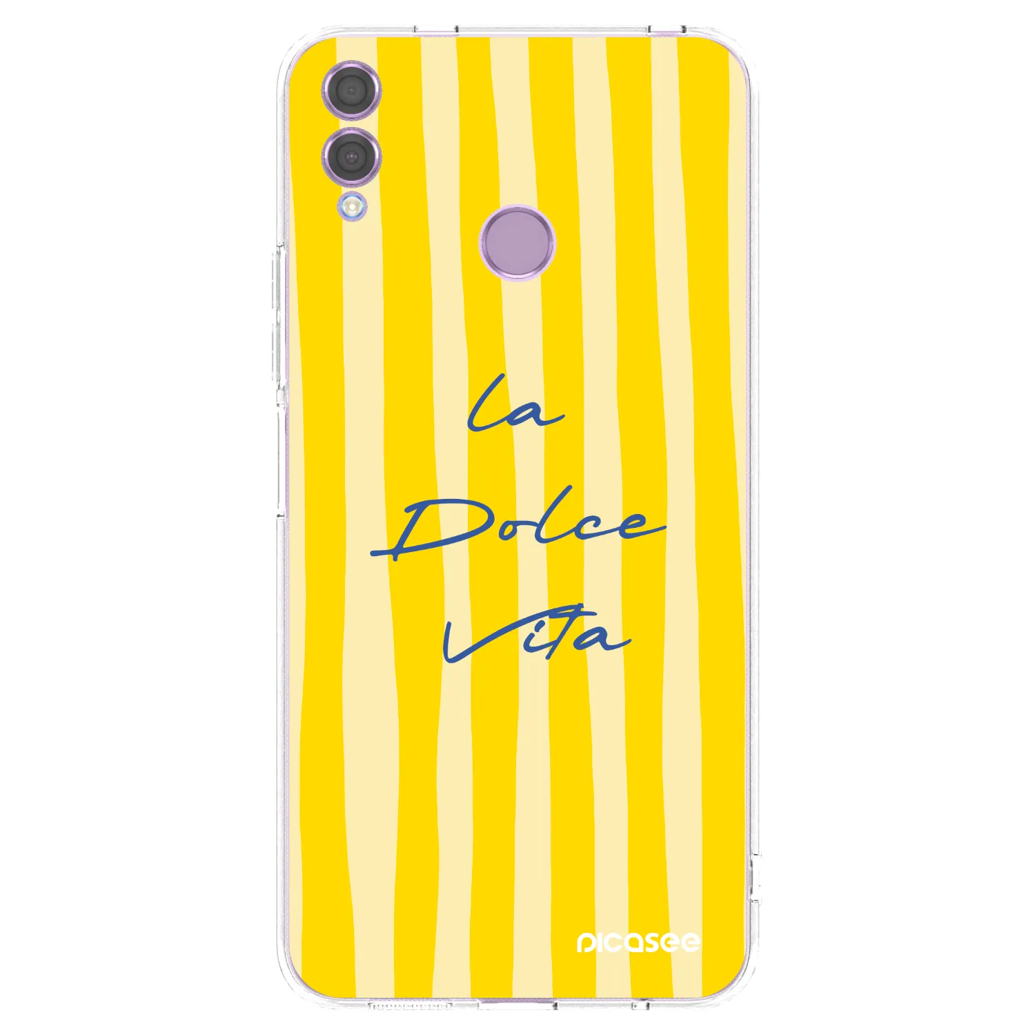 Picasee silikonska prozirna maskica za Honor 8X - Ladolcevita
