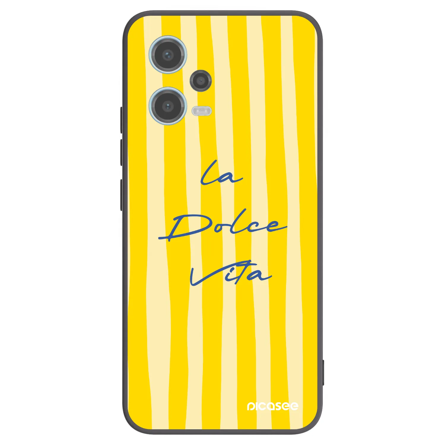 Picasee crna silikonska maskica za Xiaomi Redmi Note 12 5G - Ladolcevita