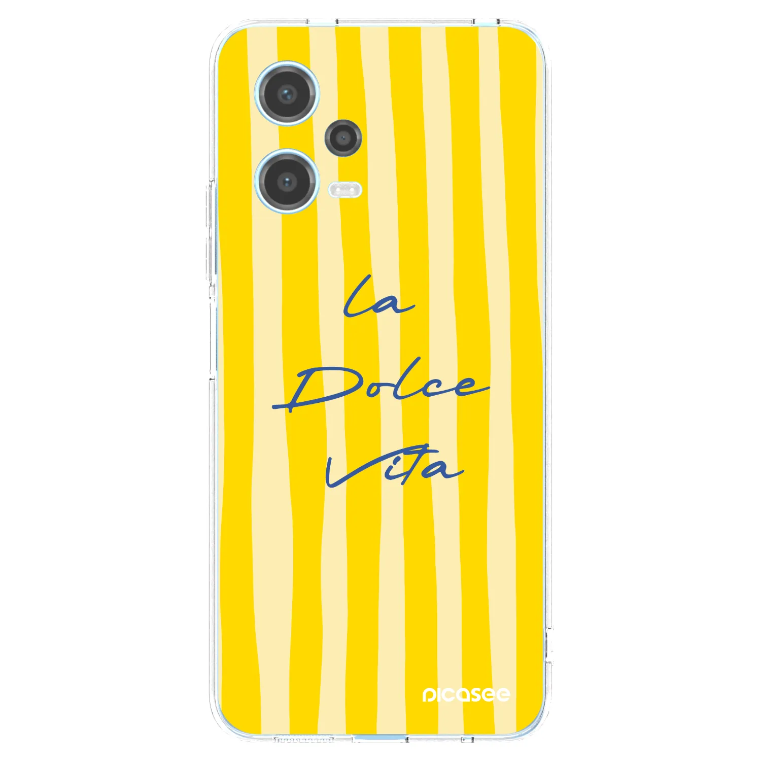 Picasee silikonska prozirna maskica za Xiaomi Redmi Note 12 5G - Ladolcevita