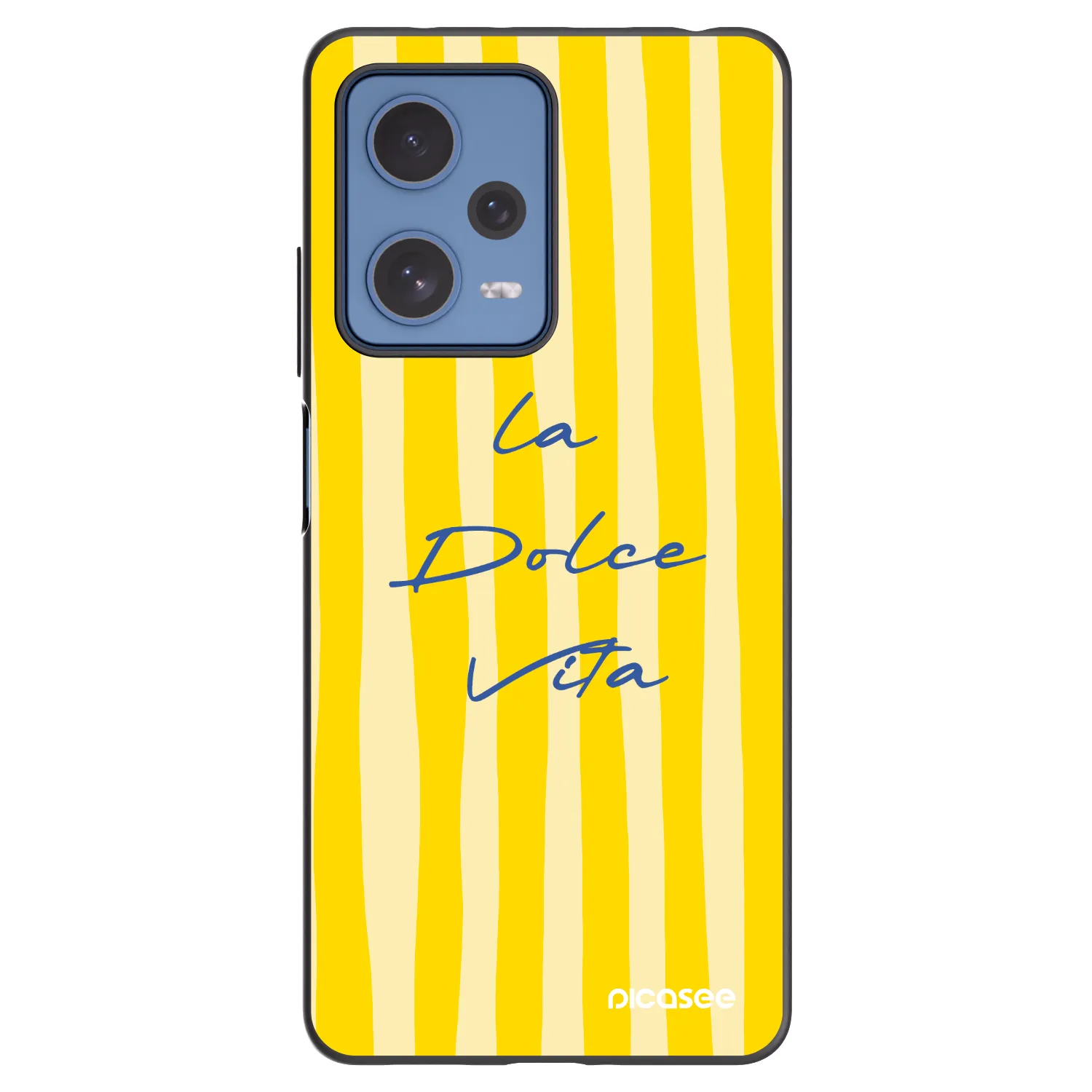 Picasee crna silikonska maskica za Xiaomi Redmi Note 12 Pro 5G - Ladolcevita