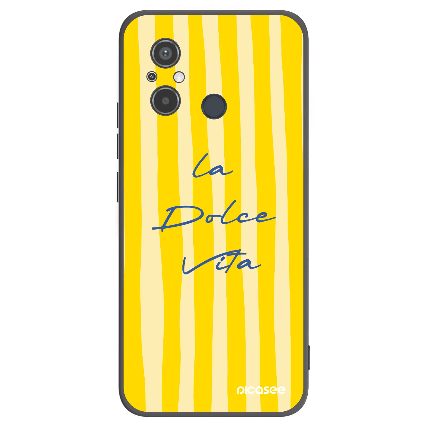 Picasee crna silikonska maskica za Xiaomi Redmi 12C - Ladolcevita