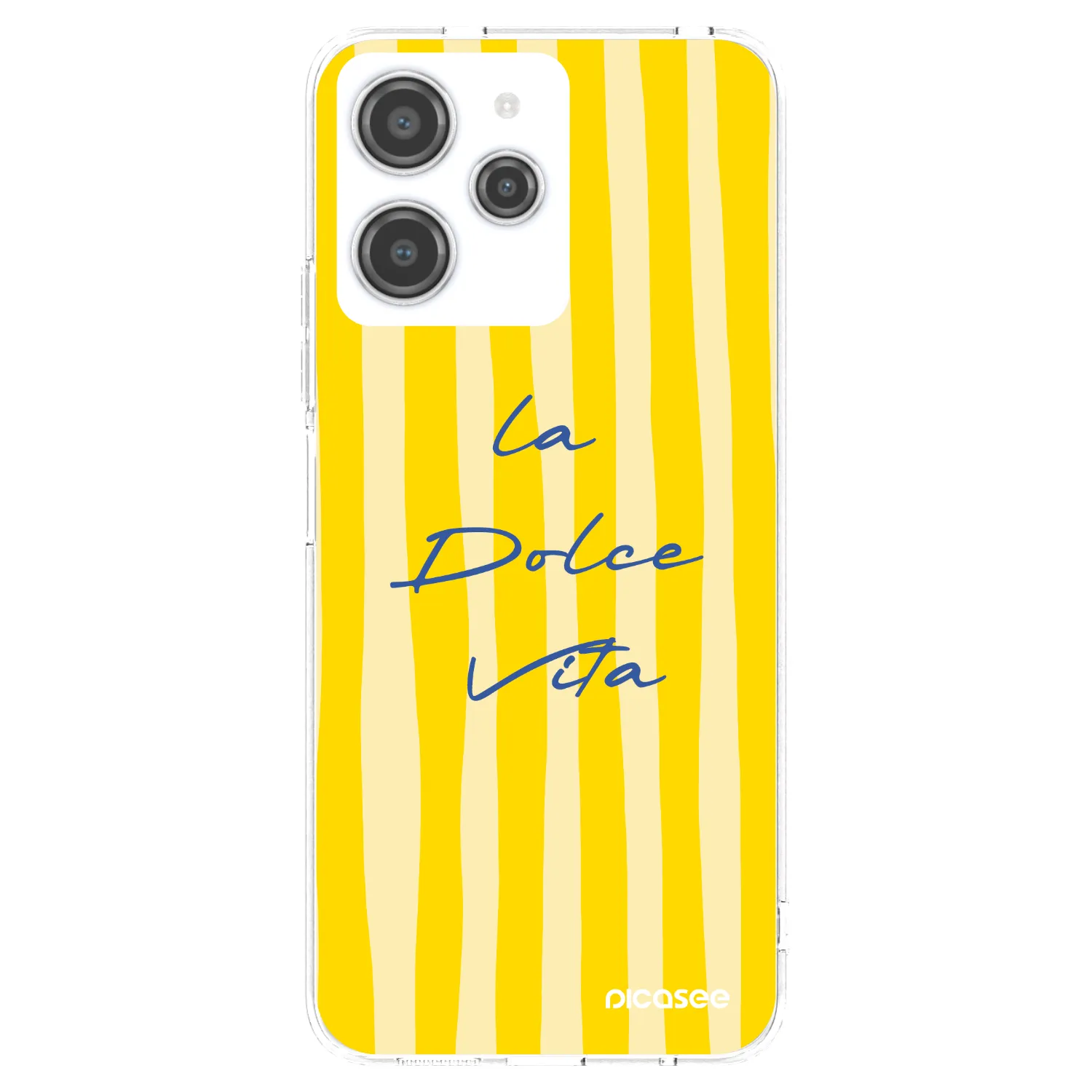 Picasee silikonska prozirna maskica za Xiaomi Redmi 12 4G - Ladolcevita
