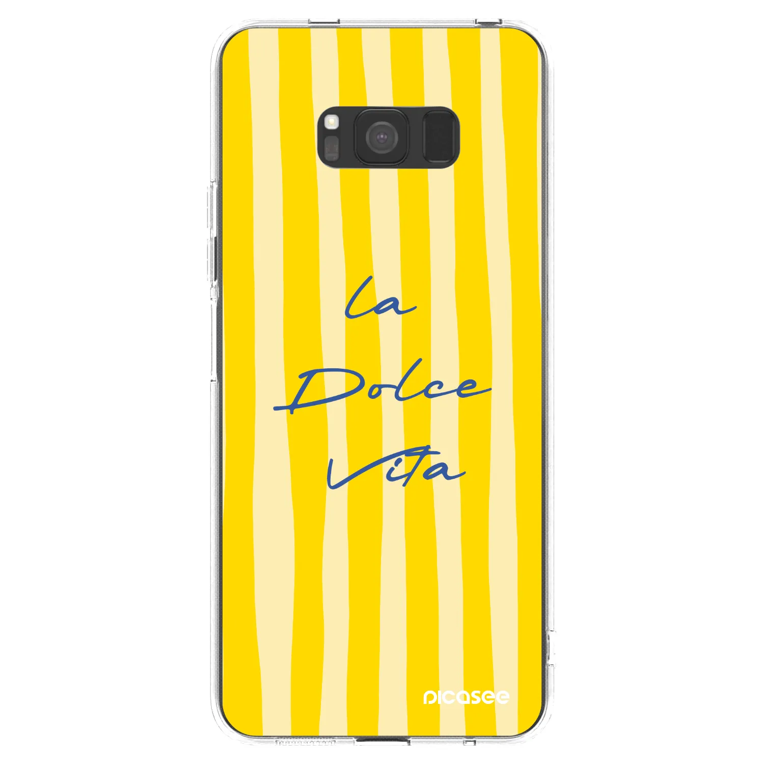 Picasee silikonska prozirna maskica za Samsung Galaxy S8 G950F - Ladolcevita
