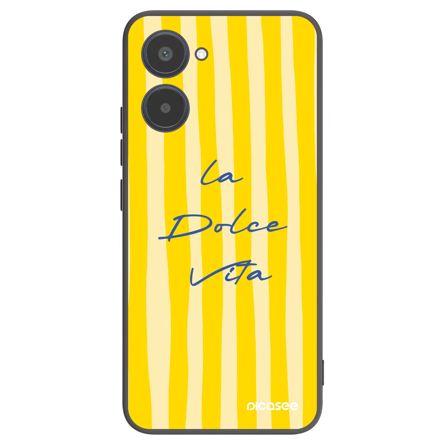 Picasee crna silikonska maskica za Realme 10 4G - Ladolcevita