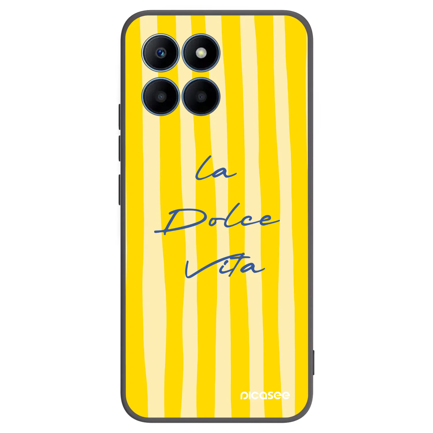 Picasee crna silikonska maskica za Honor 70 Lite - Ladolcevita