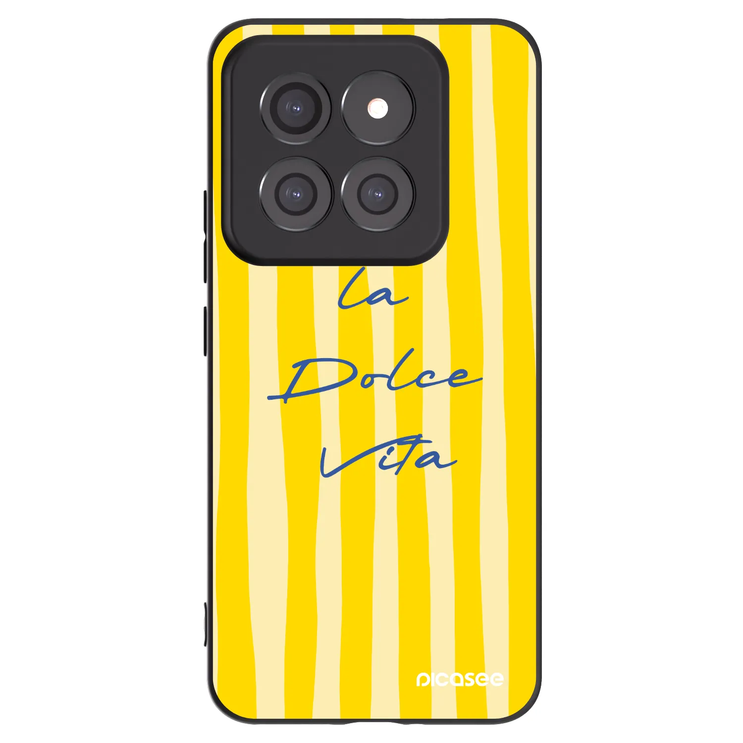 Picasee crna silikonska maskica za Xiaomi 14 Pro - Ladolcevita