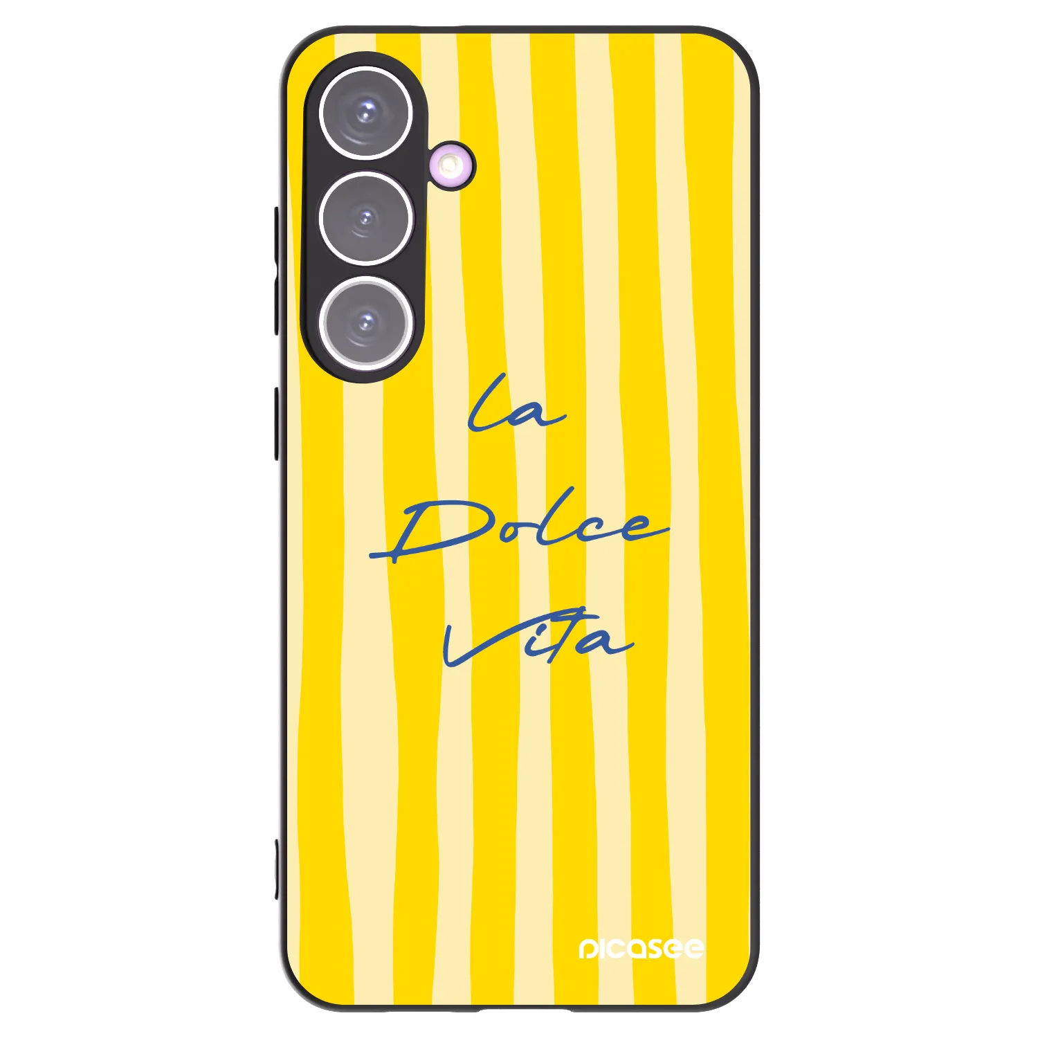 Picasee crna silikonska maskica za Samsung Galaxy S24+ S926B 5G - Ladolcevita