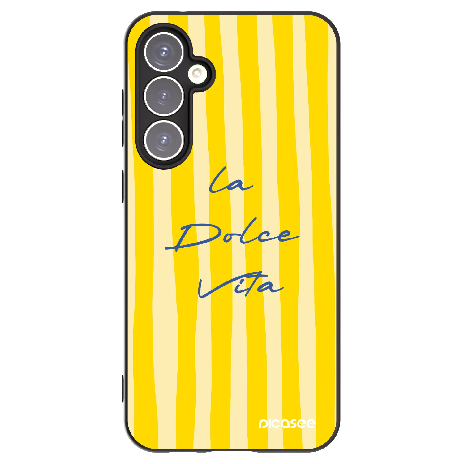 Picasee crna silikonska maskica za Samsung Galaxy S23 FE S711B - Ladolcevita