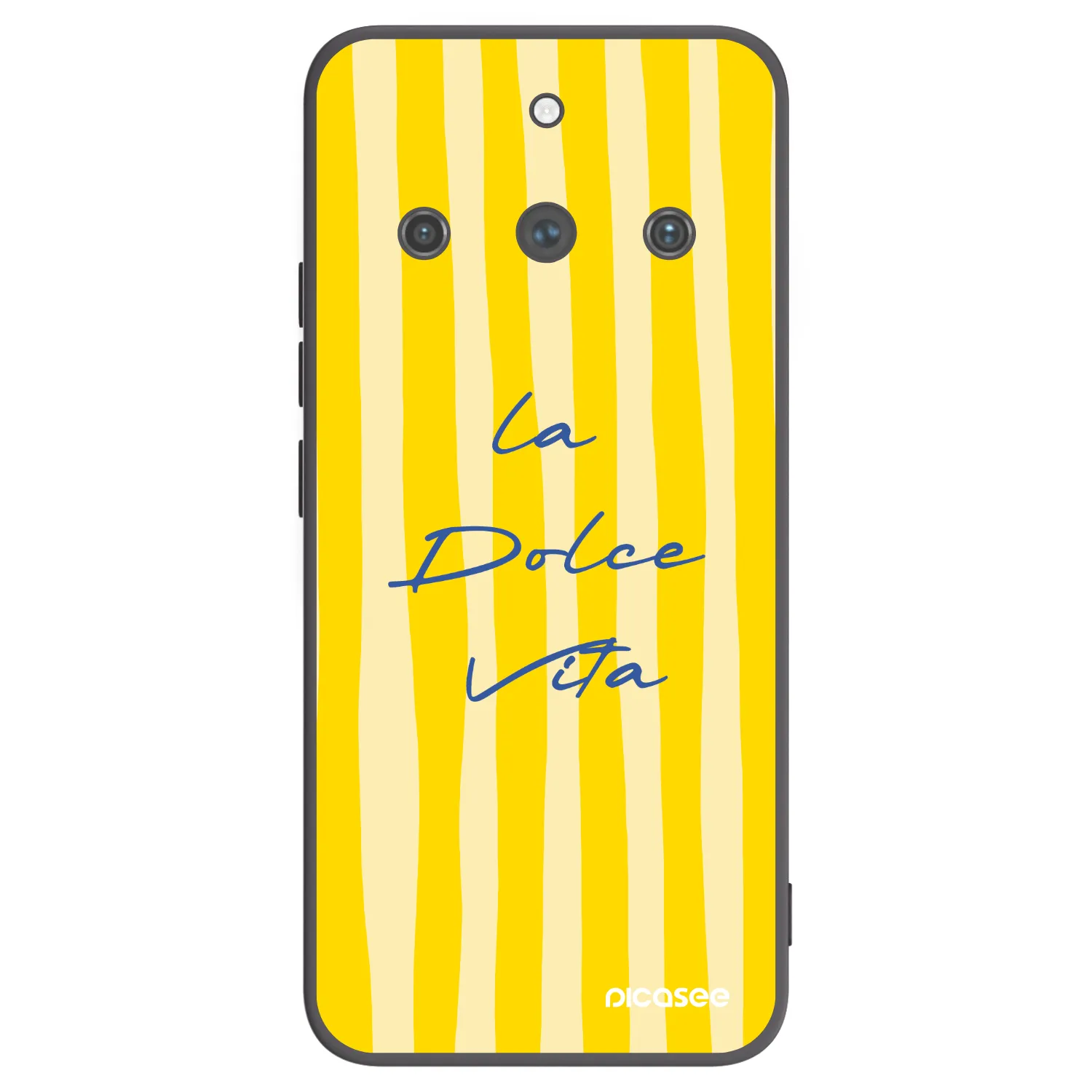 Picasee crna silikonska maskica za Realme 11 Pro+ - Ladolcevita