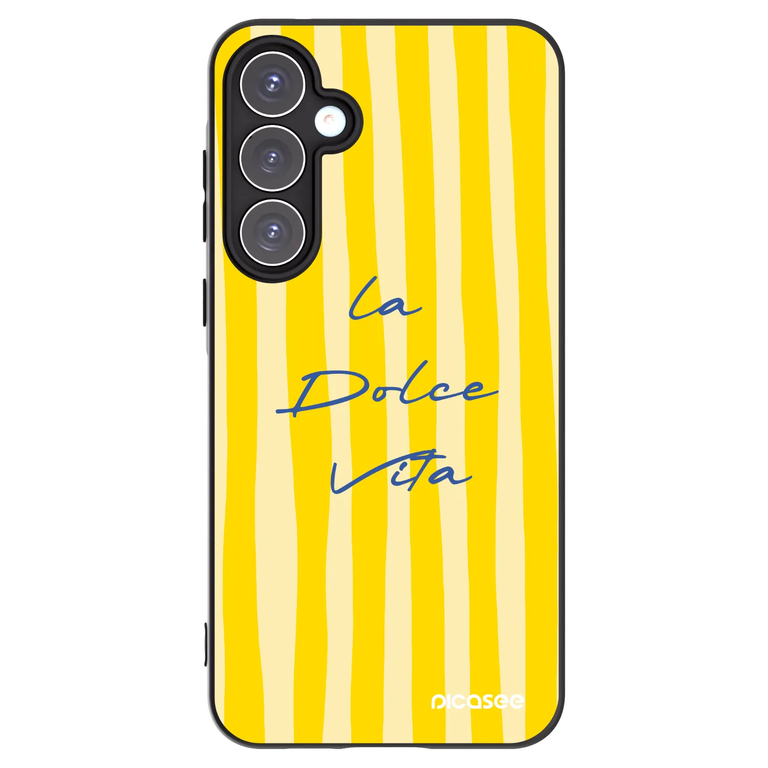Picasee crna silikonska maskica za Samsung Galaxy A55 5G A556B - Ladolcevita