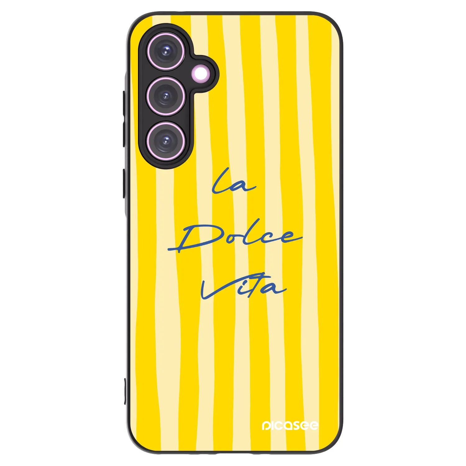 Picasee crna silikonska maskica za Samsung Galaxy A35 5G A356B - Ladolcevita