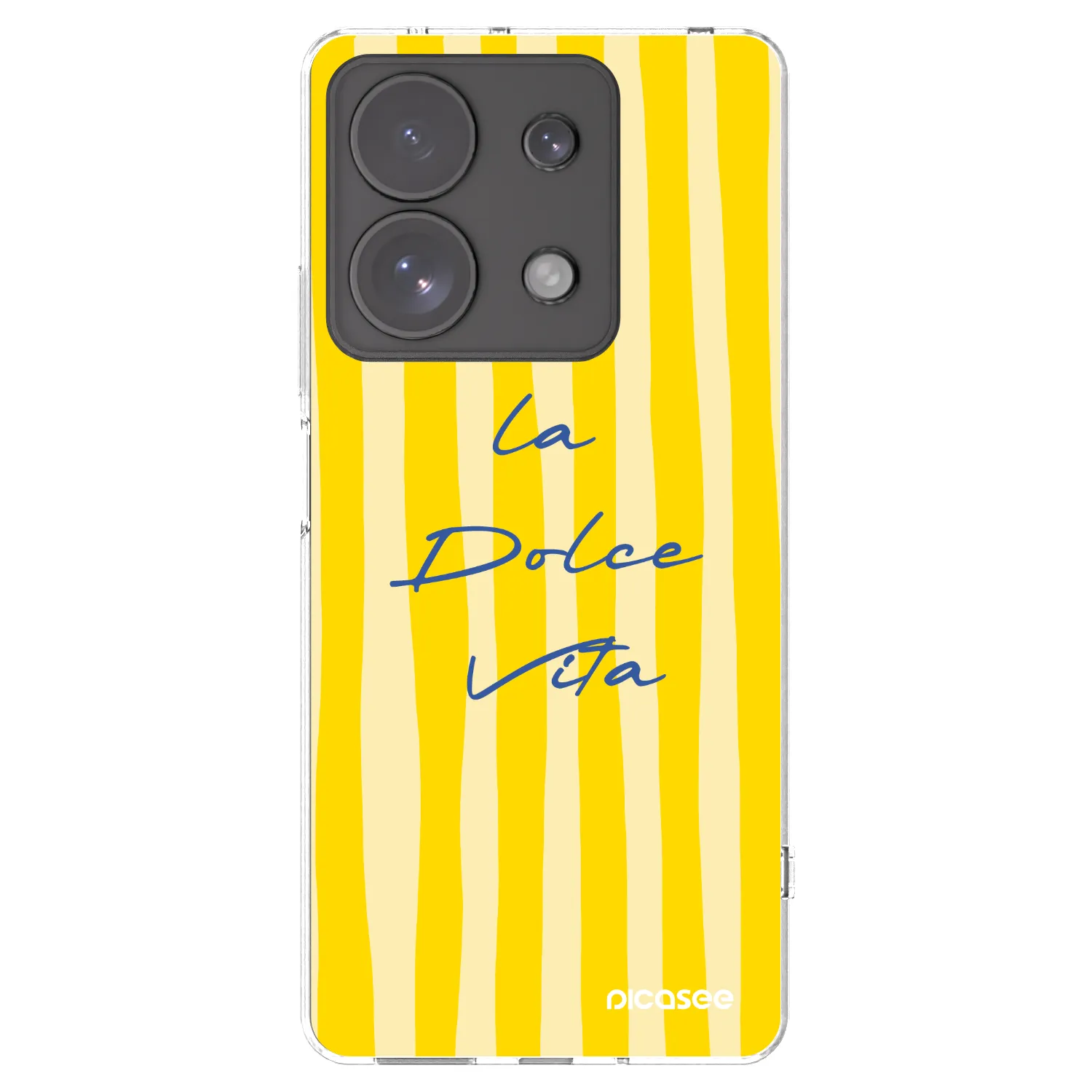 Picasee silikonska prozirna maskica za Xiaomi Redmi Note 13 Pro 4G - Ladolcevita