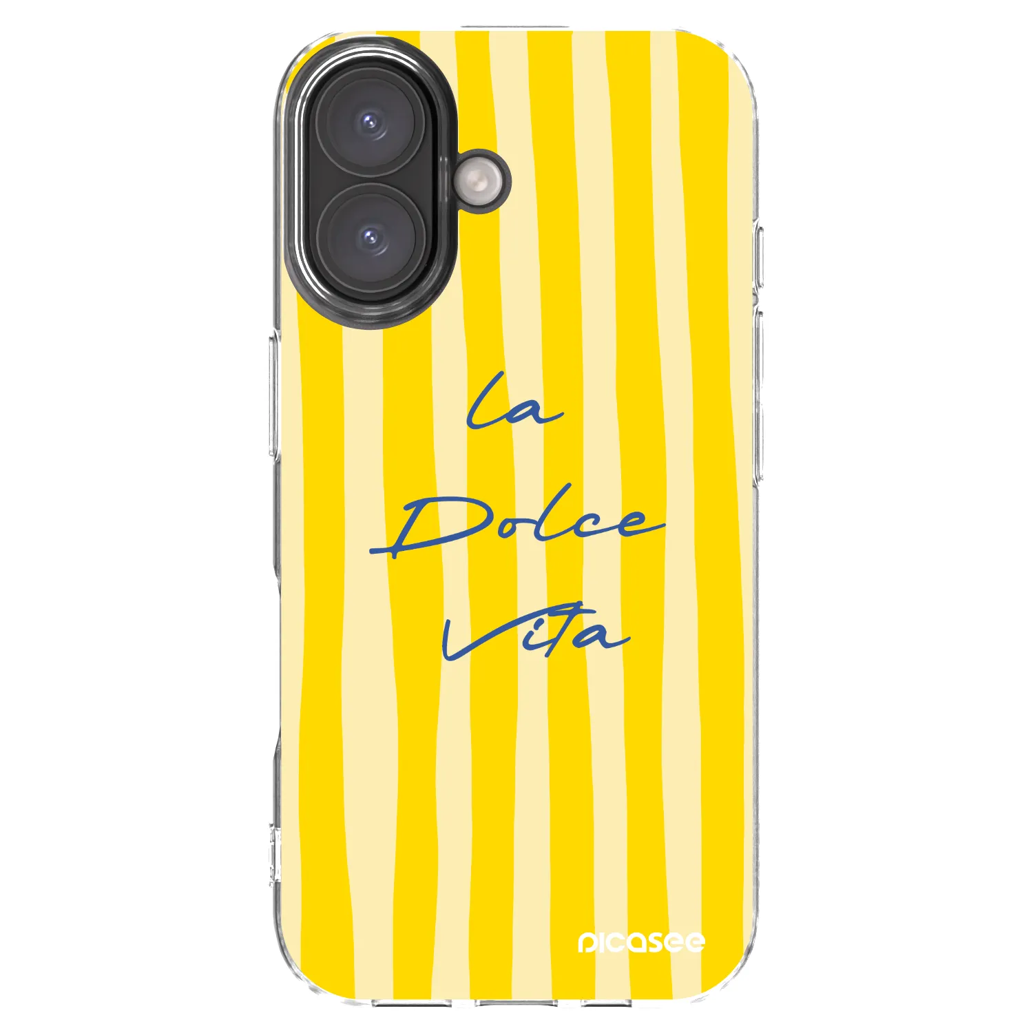 Picasee silikonska prozirna maskica za Apple iPhone 16 - Ladolcevita