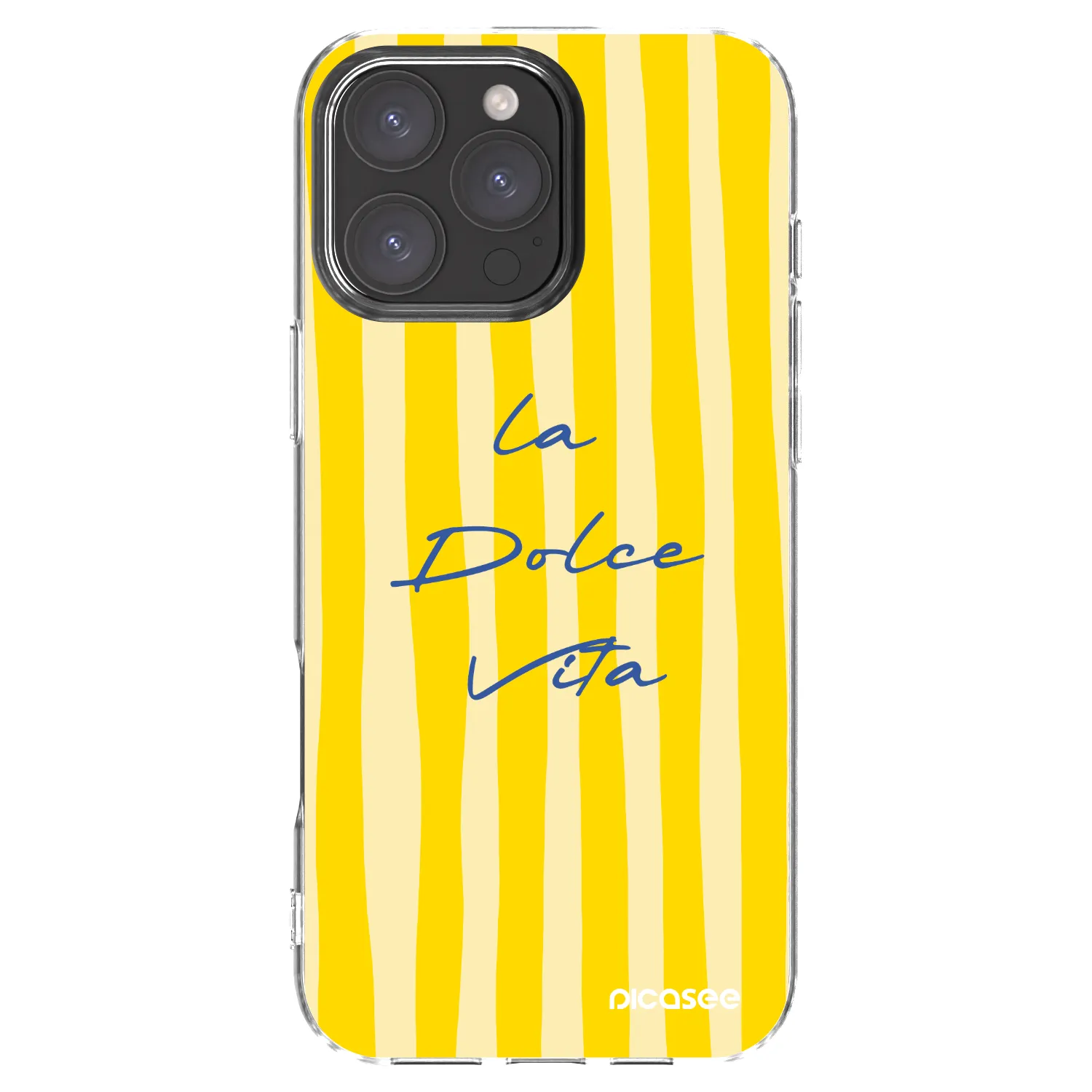 Picasee silikonska prozirna maskica za Apple iPhone 16 Pro Max - Ladolcevita