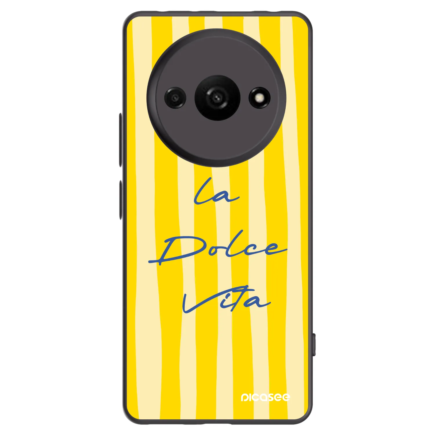 Picasee crna silikonska maskica za Xiaomi Redmi A3 - Ladolcevita