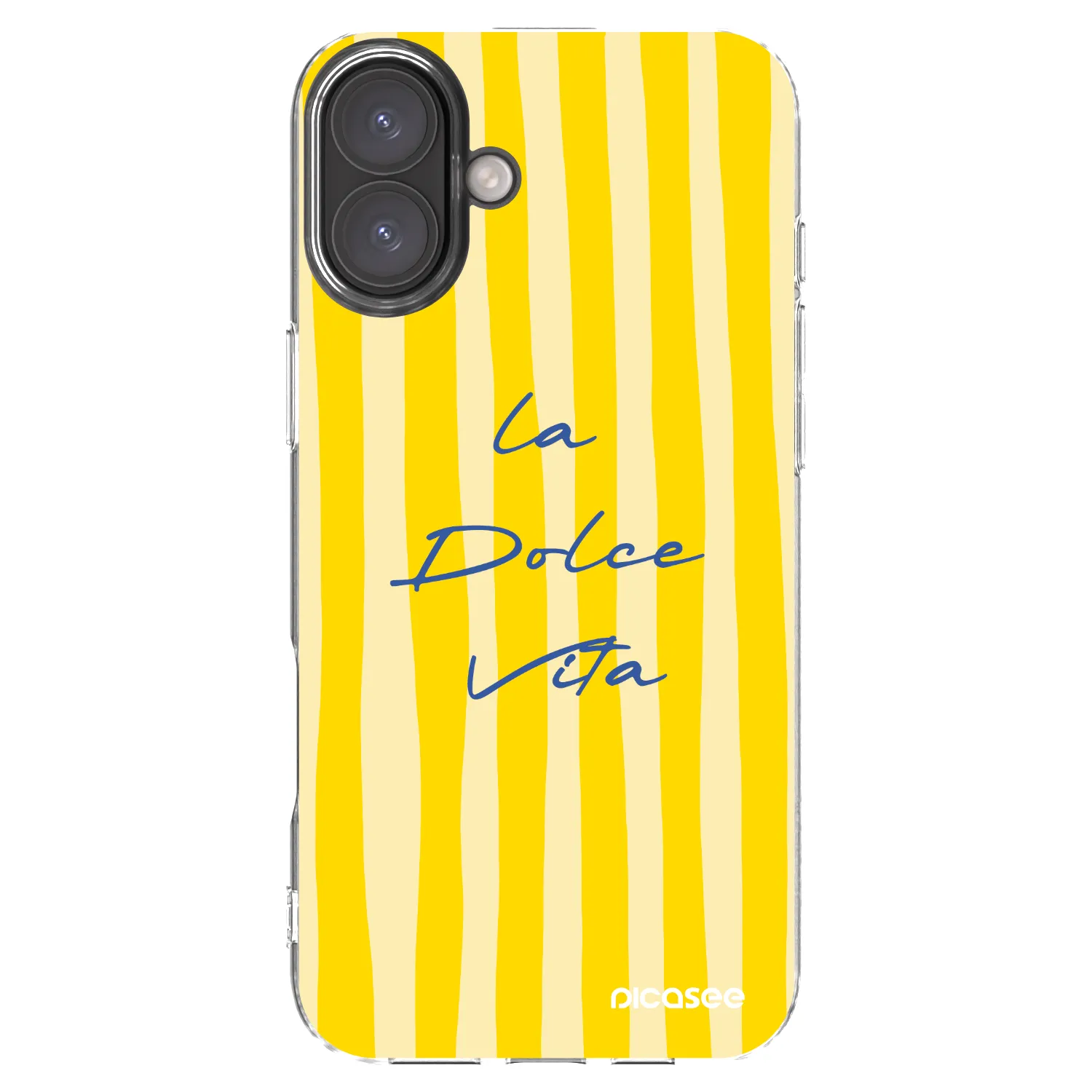Picasee silikonska prozirna maskica za Apple iPhone 16 Plus - Ladolcevita