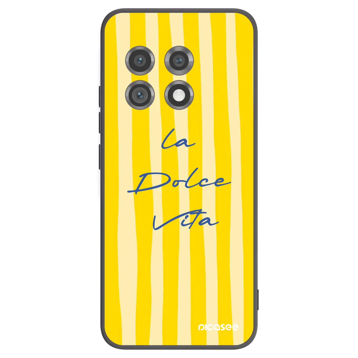 Picasee crna silikonska maskica za OnePlus 11 5G - Ladolcevita