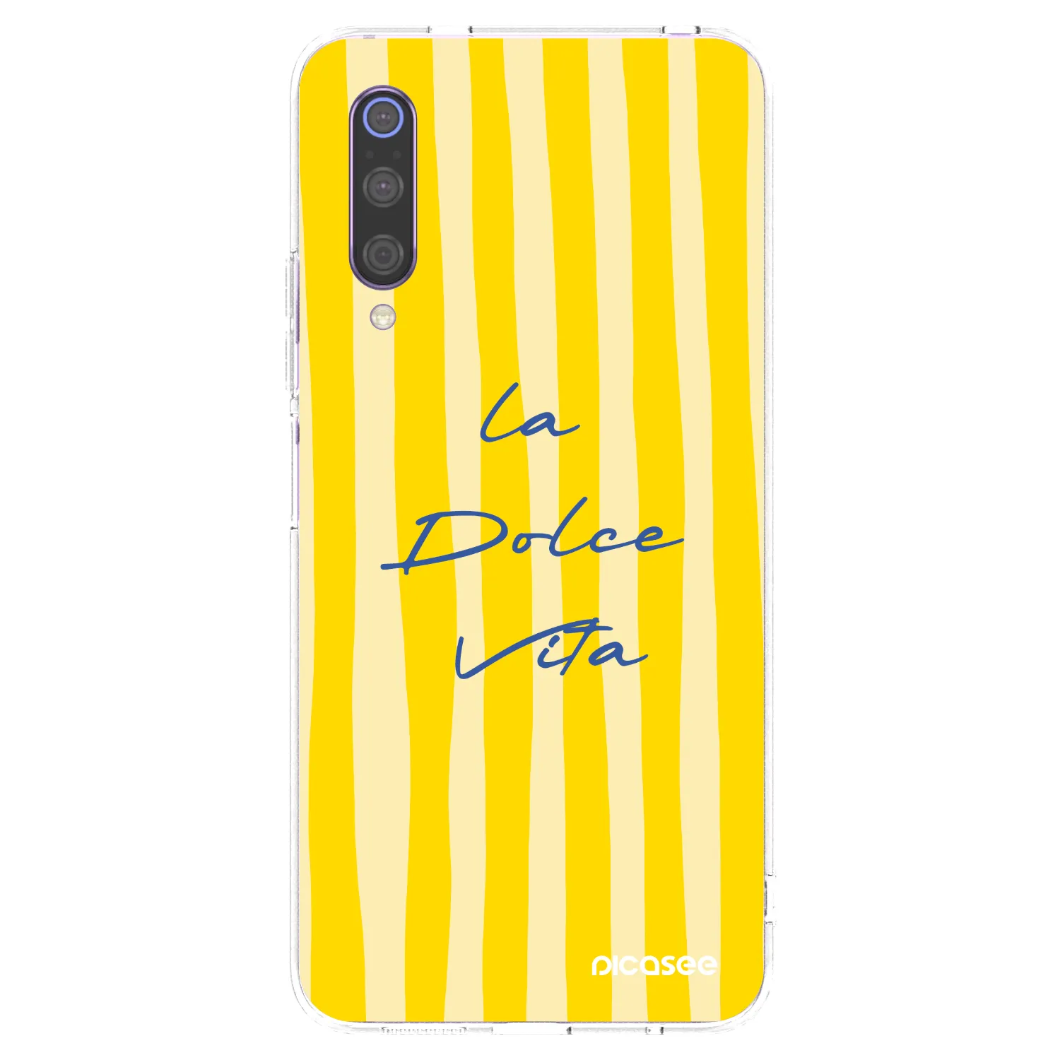 Picasee silikonska prozirna maskica za Xiaomi Mi 9 - Ladolcevita