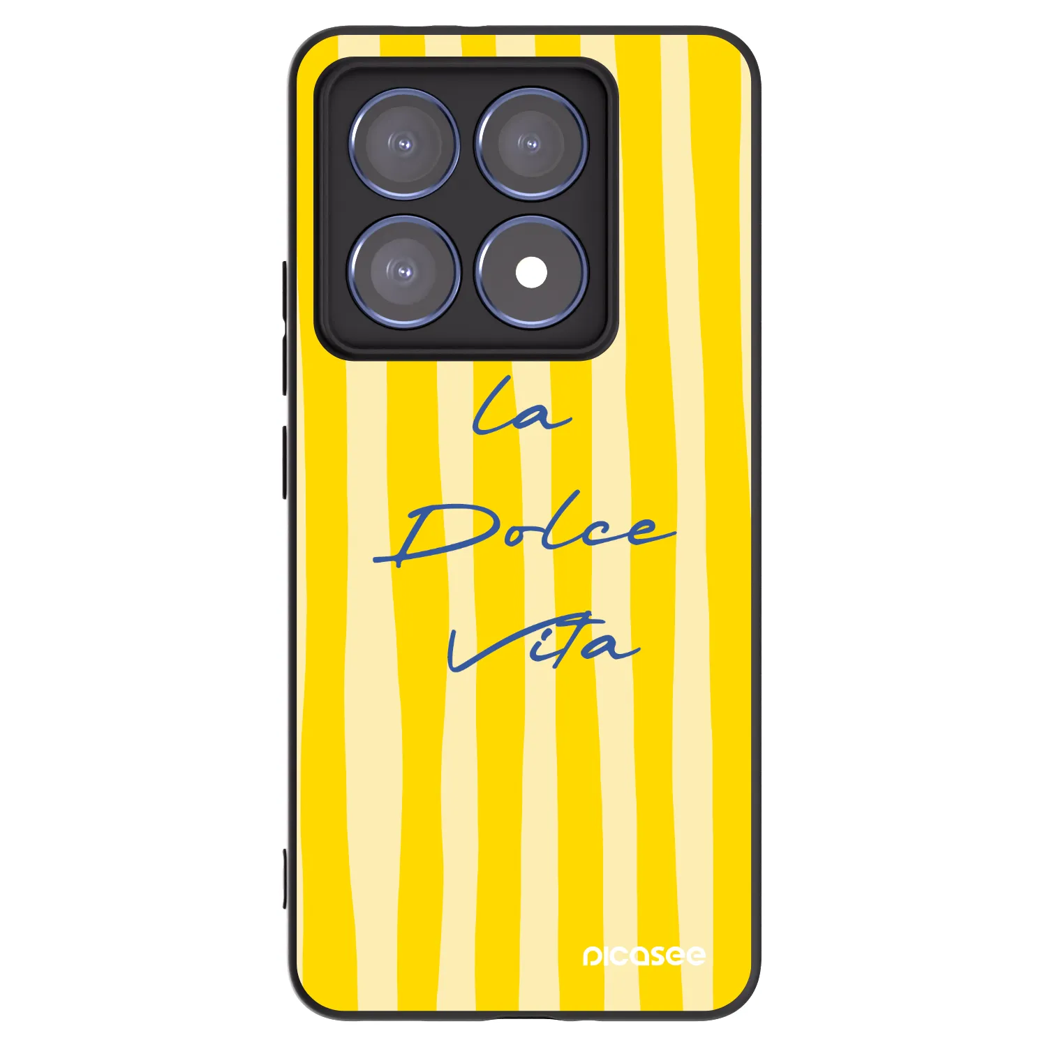 Picasee crna silikonska maskica za Xiaomi 14T Pro - Ladolcevita