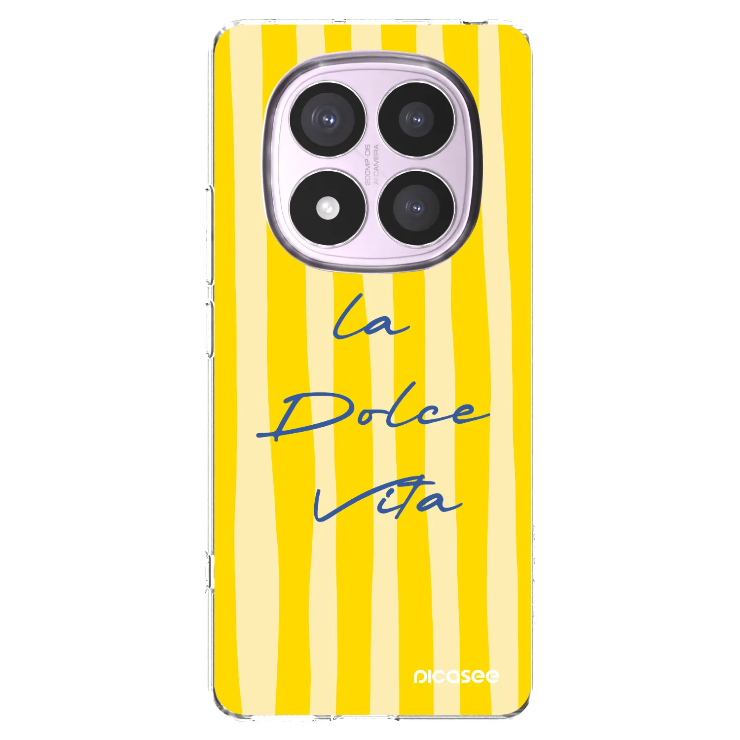 Picasee silikonska prozirna maskica za Xiaomi Redmi Note 14 Pro 5G - Ladolcevita