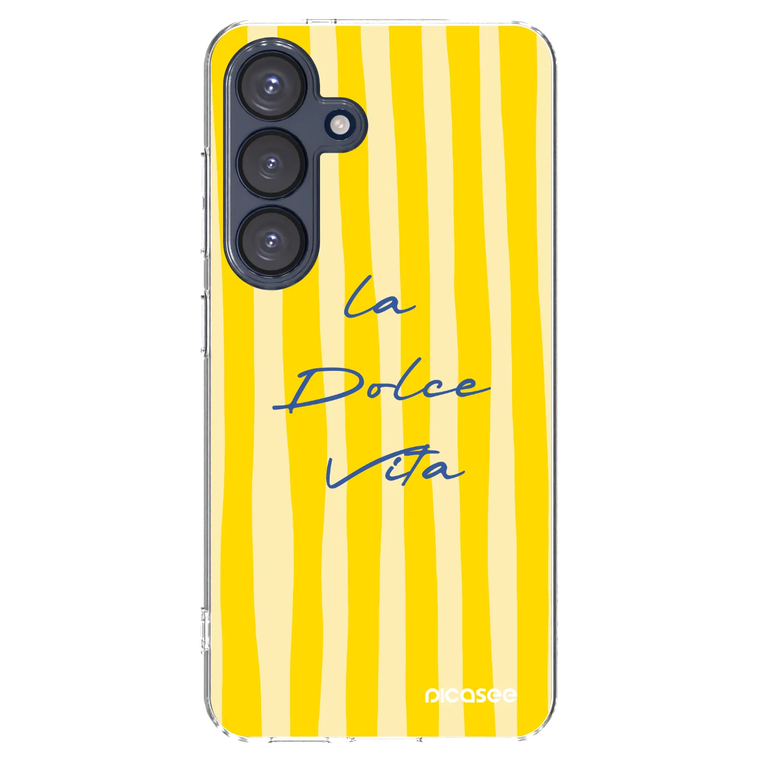 Picasee silikonska prozirna maskica za Samsung Galaxy S25 5G - Ladolcevita