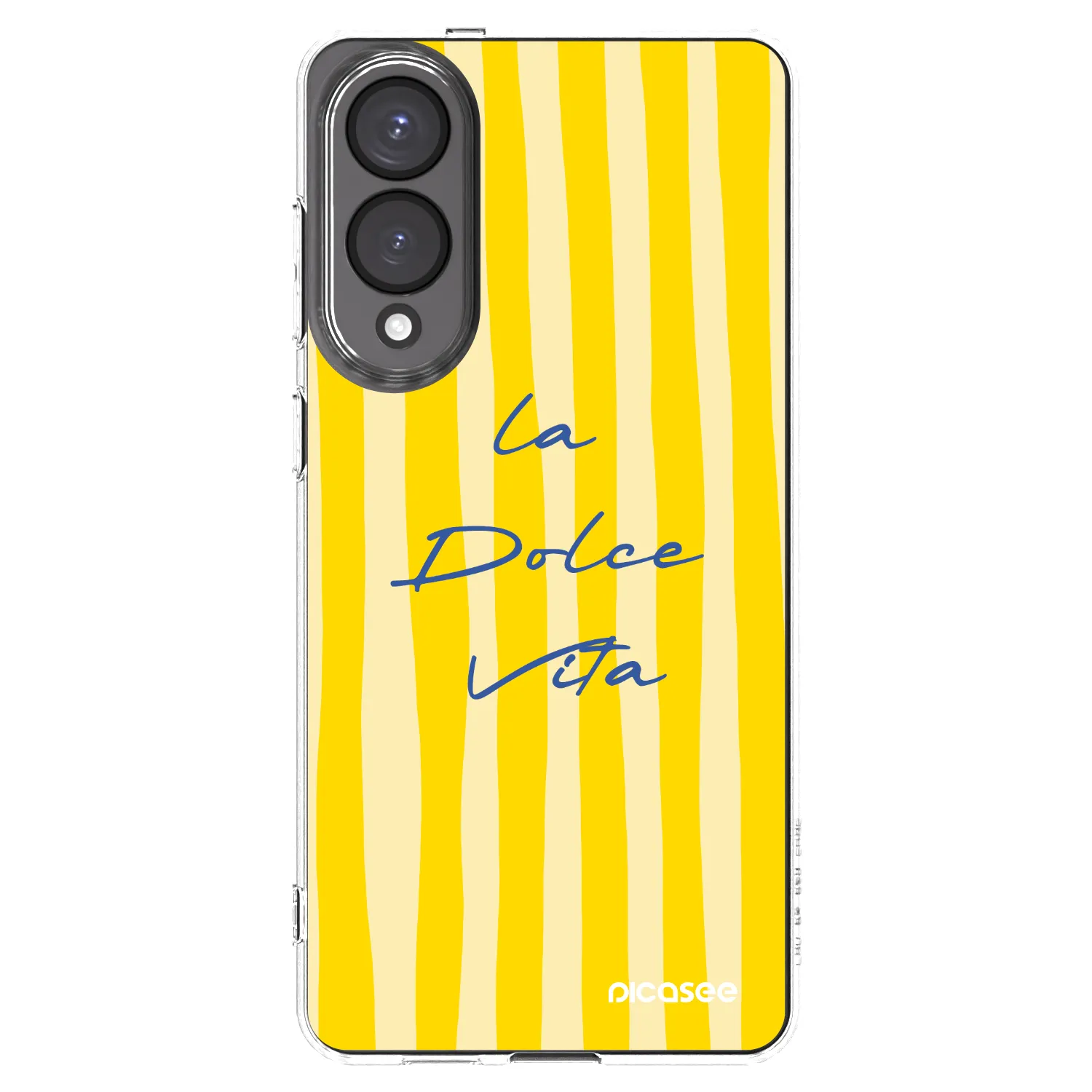 Picasee silikonska prozirna maskica za Samsung Galaxy S25 Edge 5G - Ladolcevita