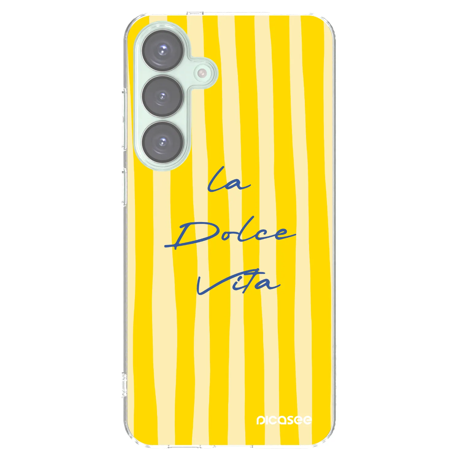 Picasee silikonska prozirna maskica za Samsung Galaxy S25+ 5G - Ladolcevita