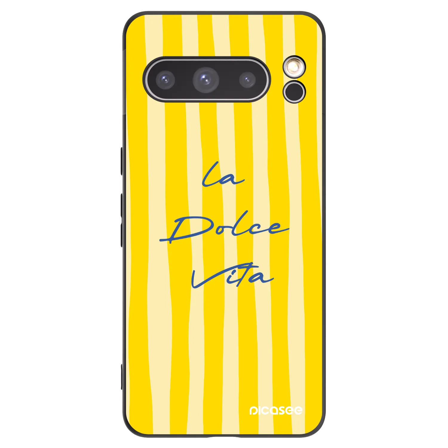 Picasee crna silikonska maskica za Google Pixel 8 Pro - Ladolcevita