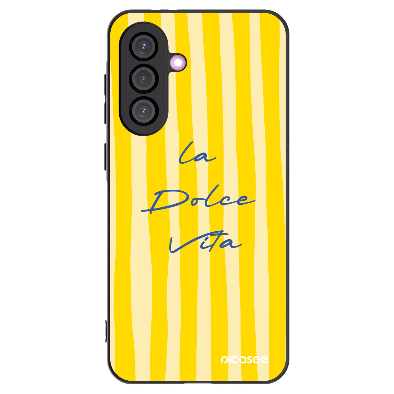 Picasee crna silikonska maskica za Samsung Galaxy A36 5G - Ladolcevita