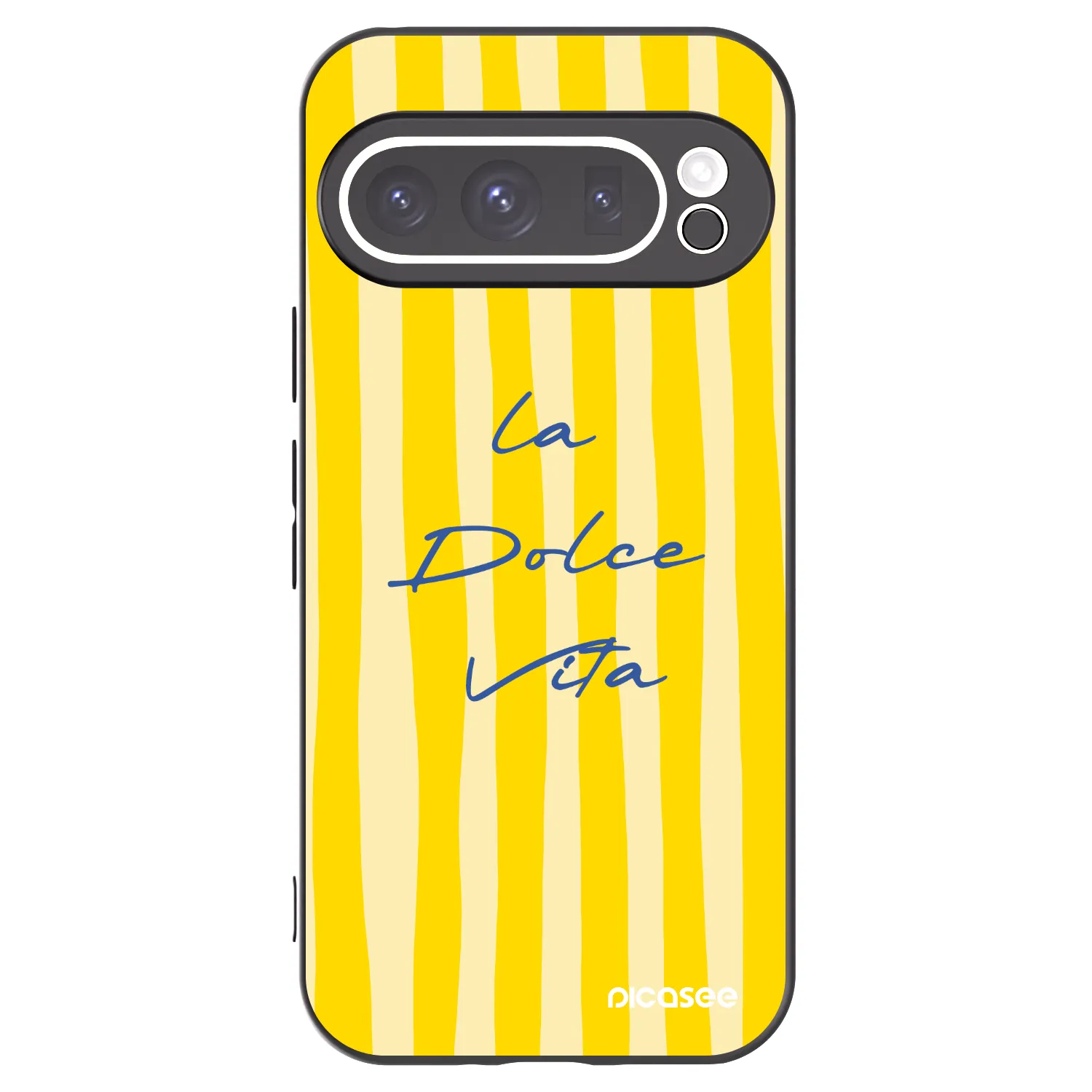 Picasee crna silikonska maskica za Google Pixel 9 Pro - Ladolcevita