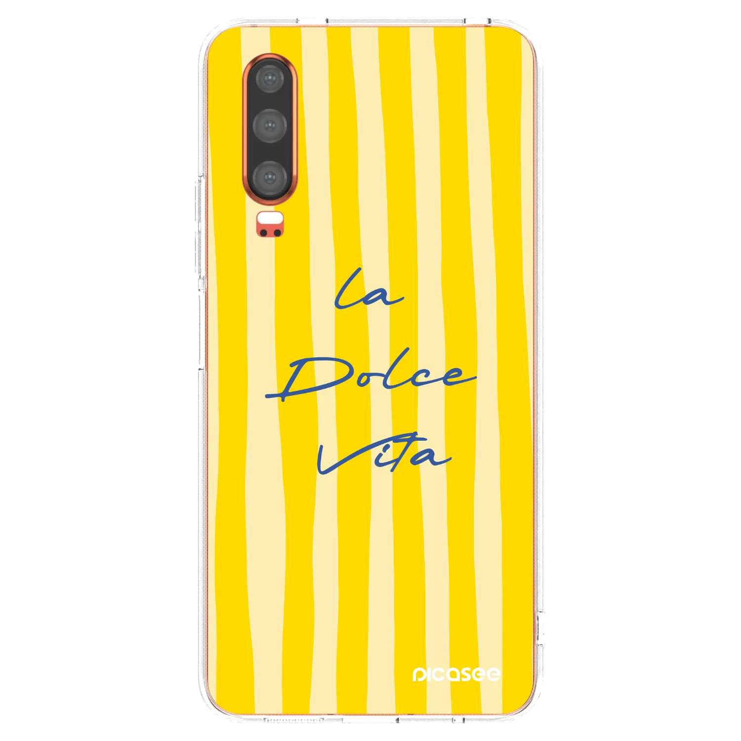 Picasee silikonska prozirna maskica za Huawei P30 - Ladolcevita