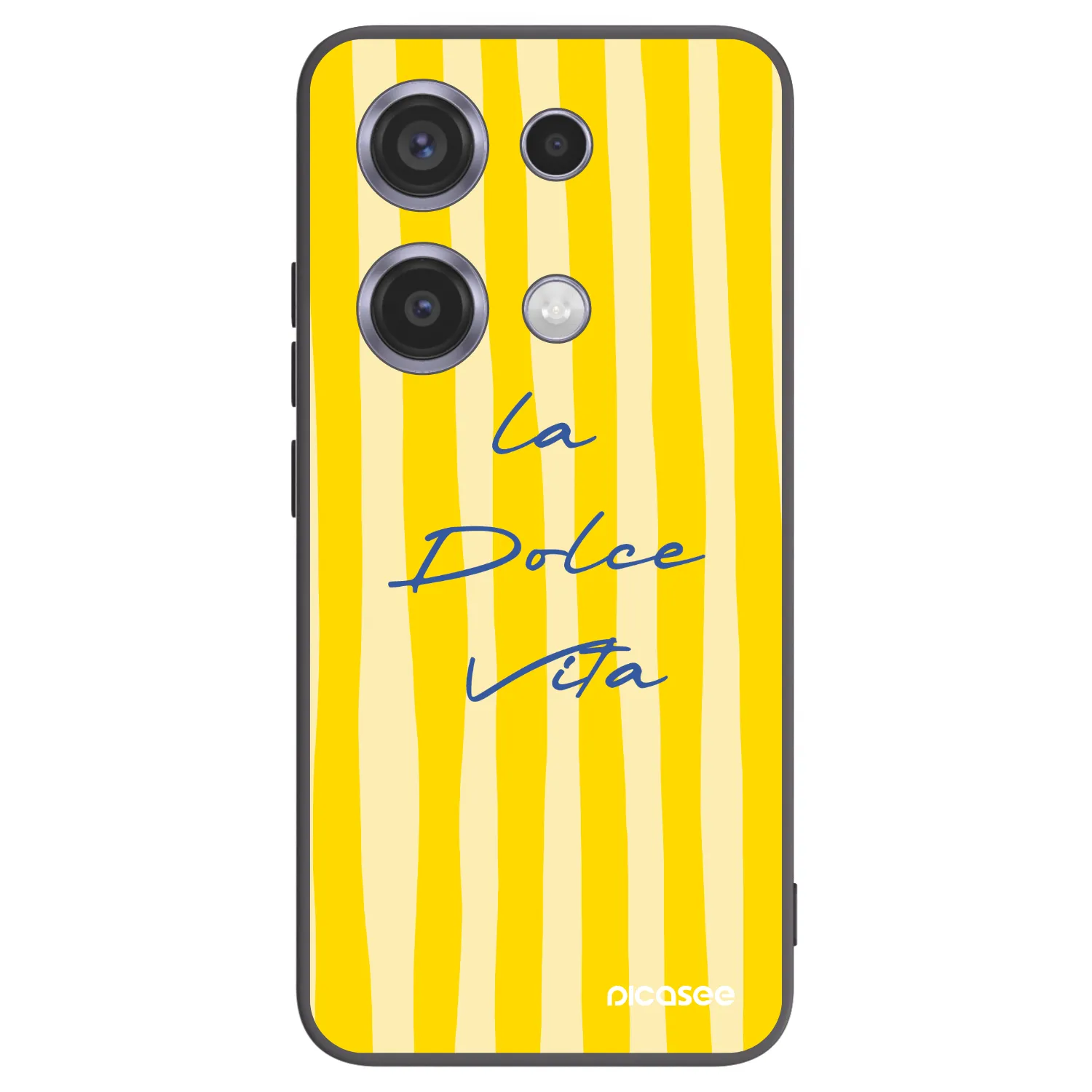 Picasee crna silikonska maskica za Xiaomi Redmi Note 14S - Ladolcevita