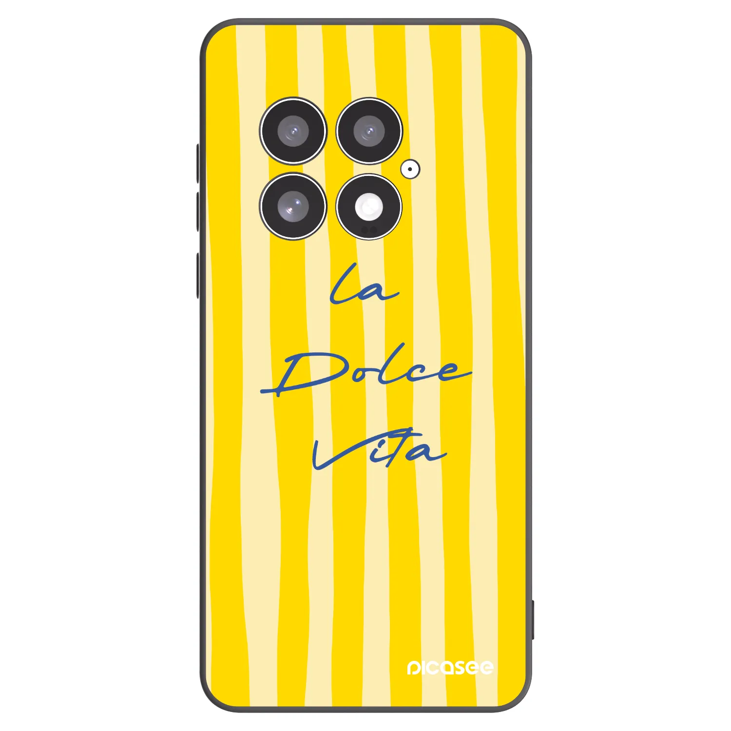 Picasee crna silikonska maskica za OnePlus 13 5G - Ladolcevita