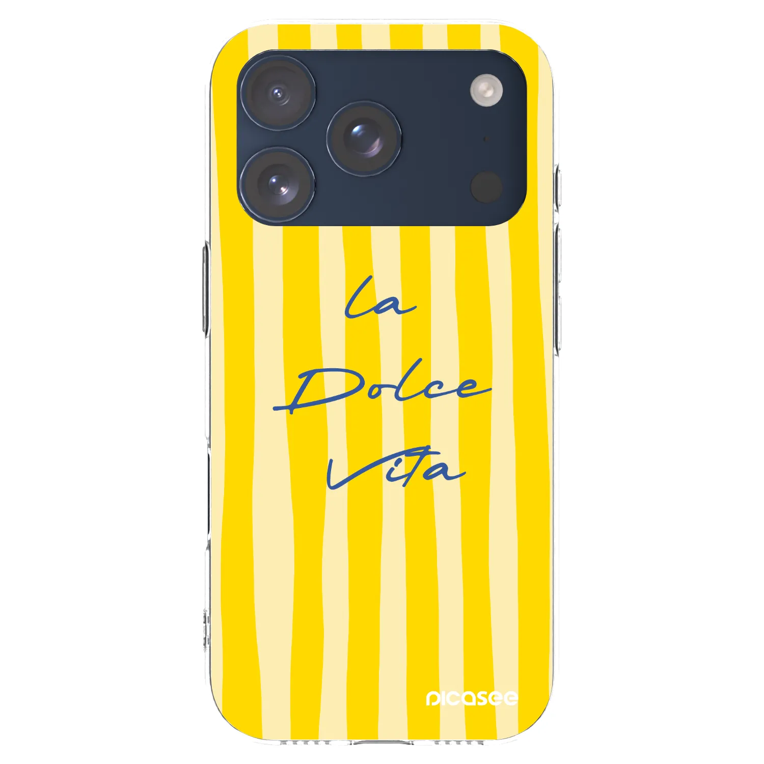 Picasee silikonska prozirna maskica za Apple iPhone 17 Pro - Ladolcevita