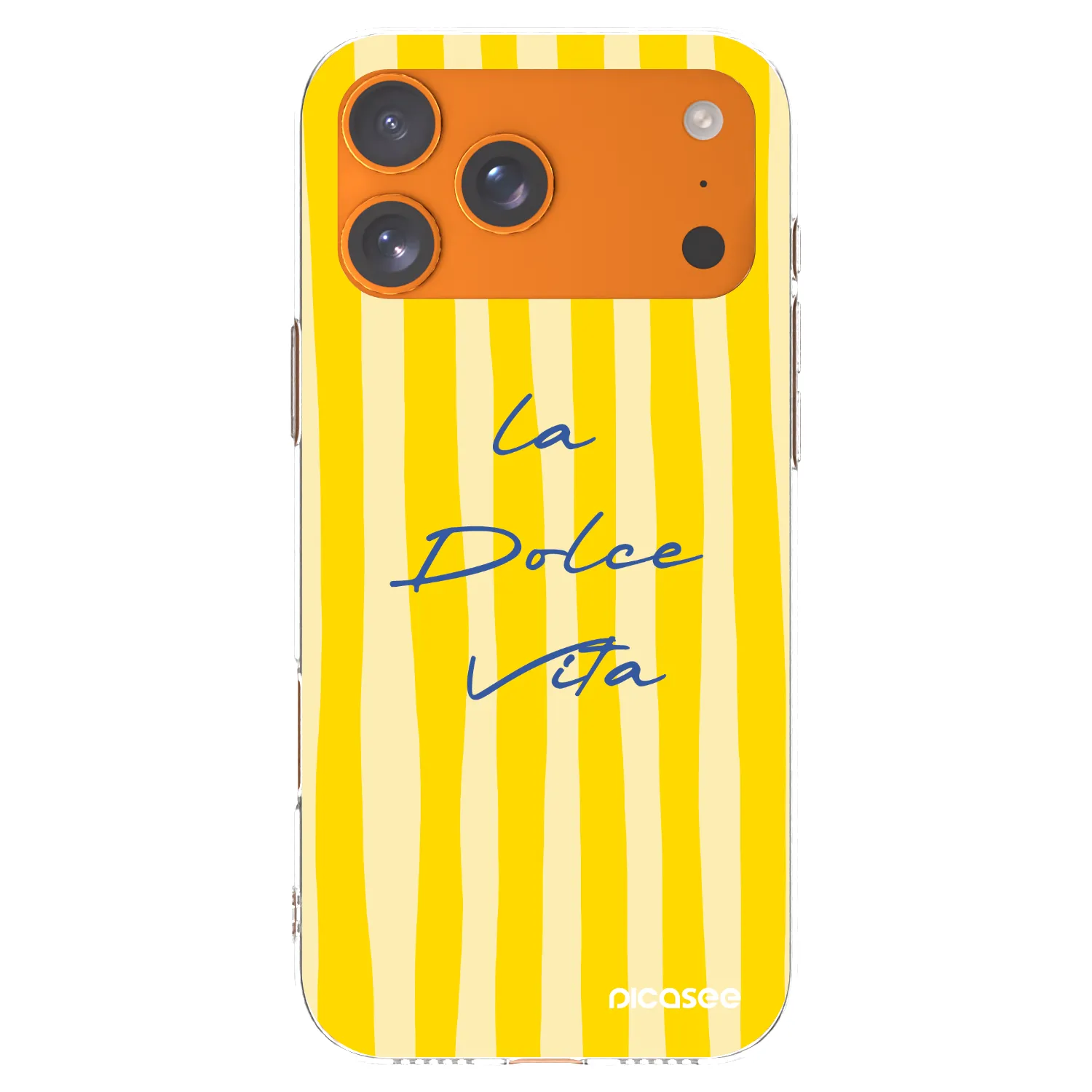 Picasee silikonska prozirna maskica za Apple iPhone 17 Pro Max - Ladolcevita
