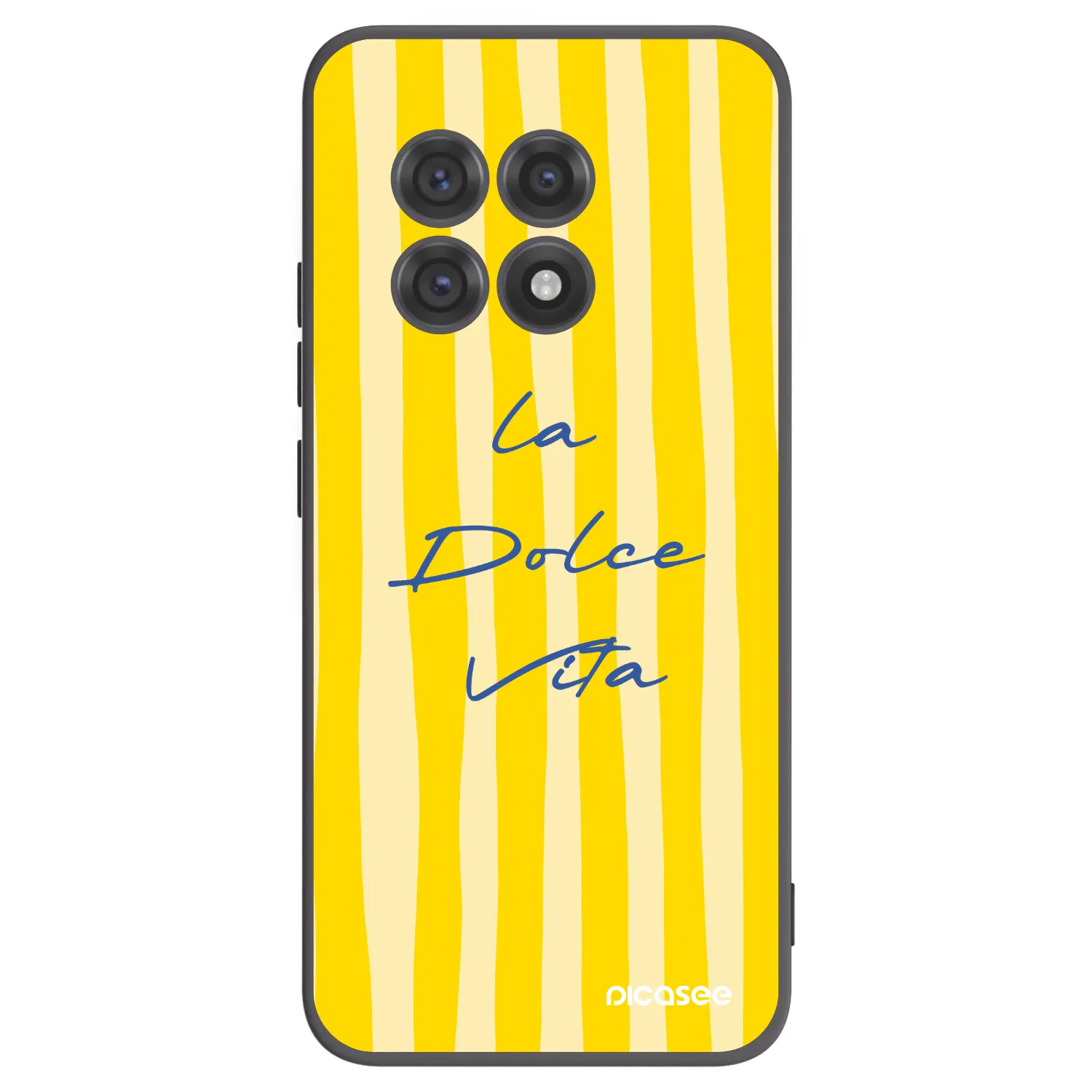 Picasee crna silikonska maskica za OnePlus 13R 5G - Ladolcevita