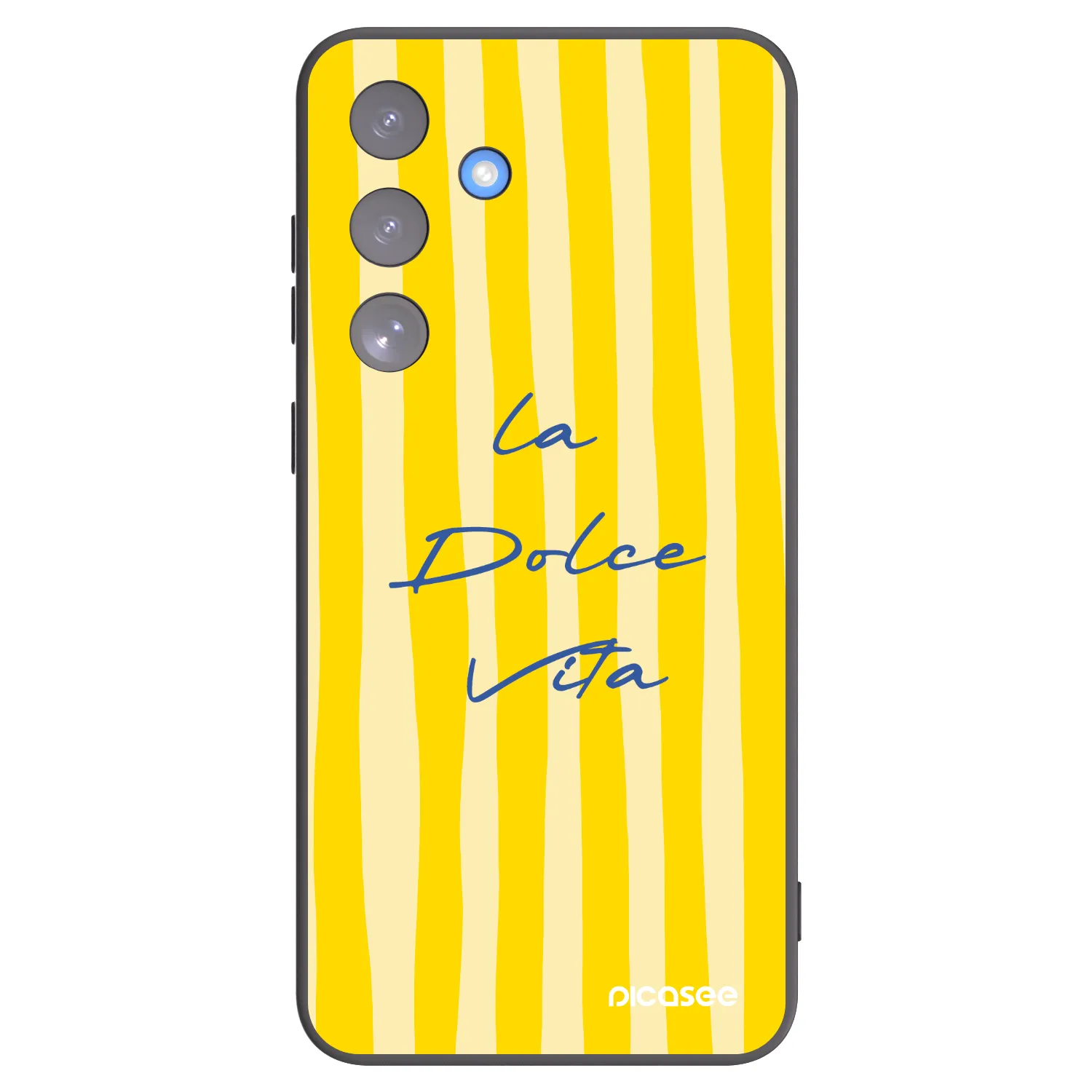 Picasee crna silikonska maskica za Samsung Galaxy S25 FE 5G - Ladolcevita