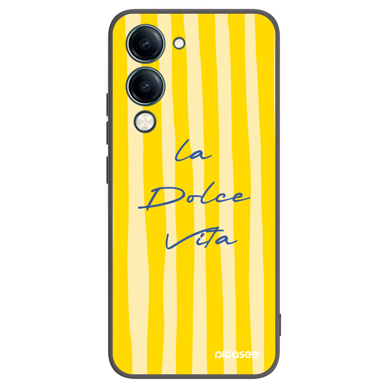 Picasee crna silikonska maskica za Vivo Y29s 5G - Ladolcevita
