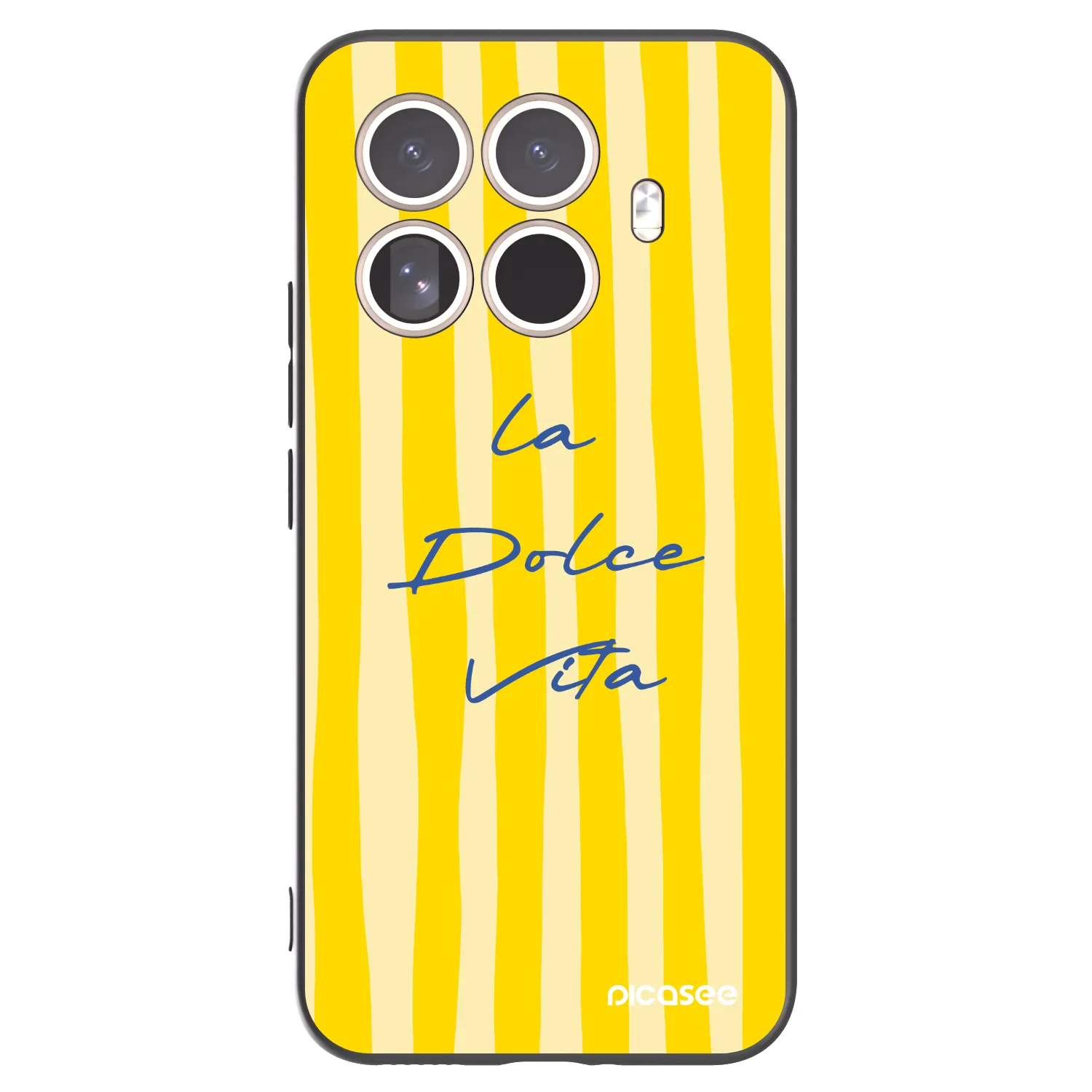 Picasee crna silikonska maskica za Xiaomi 15T Pro - Ladolcevita