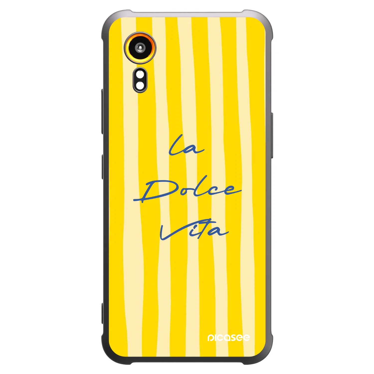 Crna silikonska maskica za Samsung Galaxy Xcover 7 - Ladolcevita