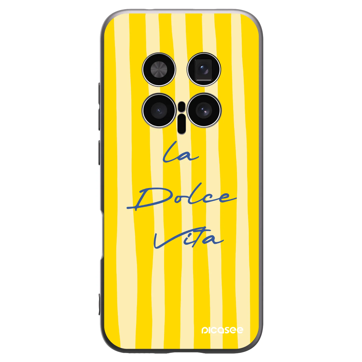 Crna silikonska maskica za Honor Magic8 Pro 5G - Ladolcevita