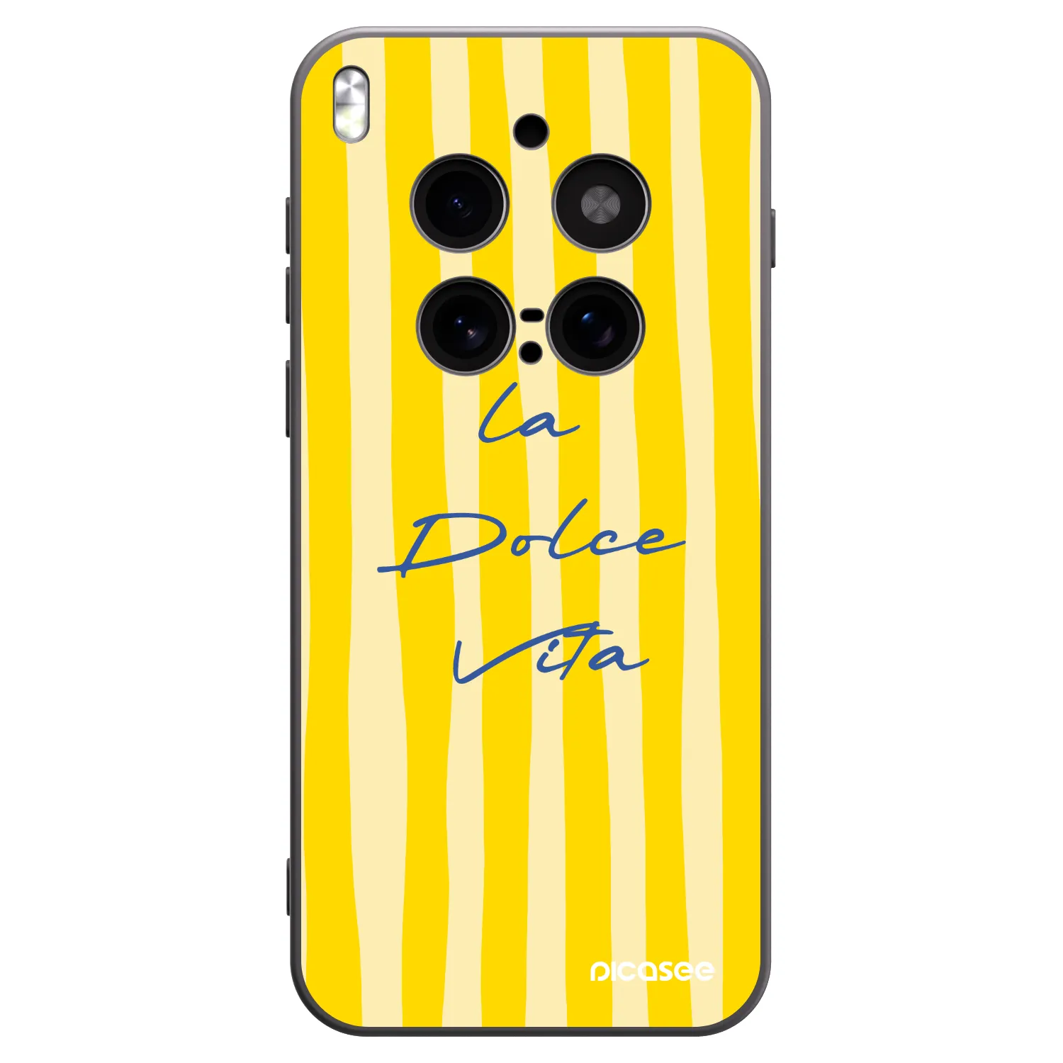 Picasee crna silikonska maskica za Vivo X300 Pro - Ladolcevita