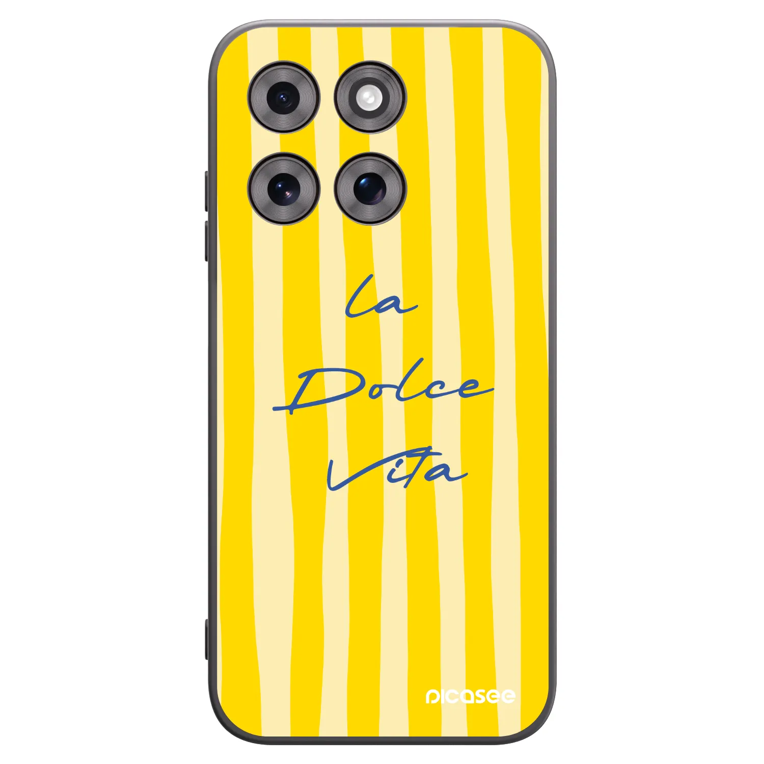 Picasee crna silikonska maskica za Motorola Moto G77 - Ladolcevita