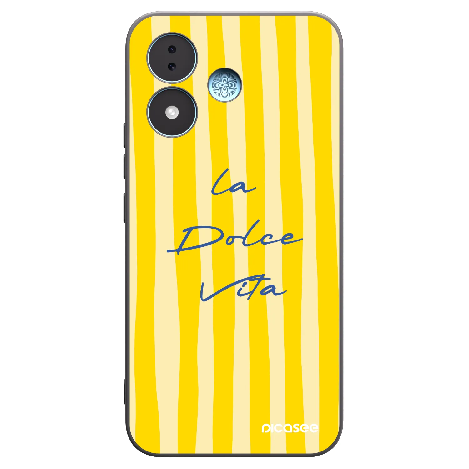Picasee crna silikonska maskica za Xiaomi Redmi Note 17 5G - Ladolcevita