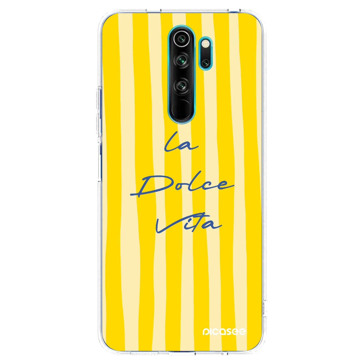 Picasee silikonska prozirna maskica za Xiaomi Redmi Note 8 Pro - Ladolcevita