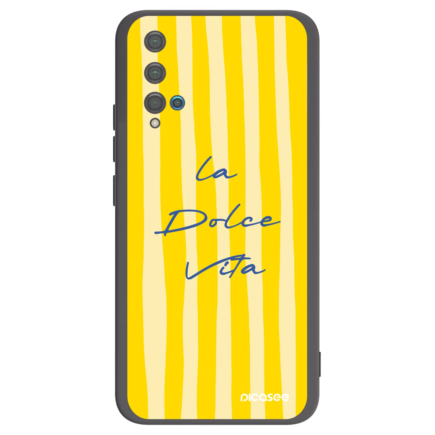 Picasee crna silikonska maskica za Huawei Nova 5T - Ladolcevita